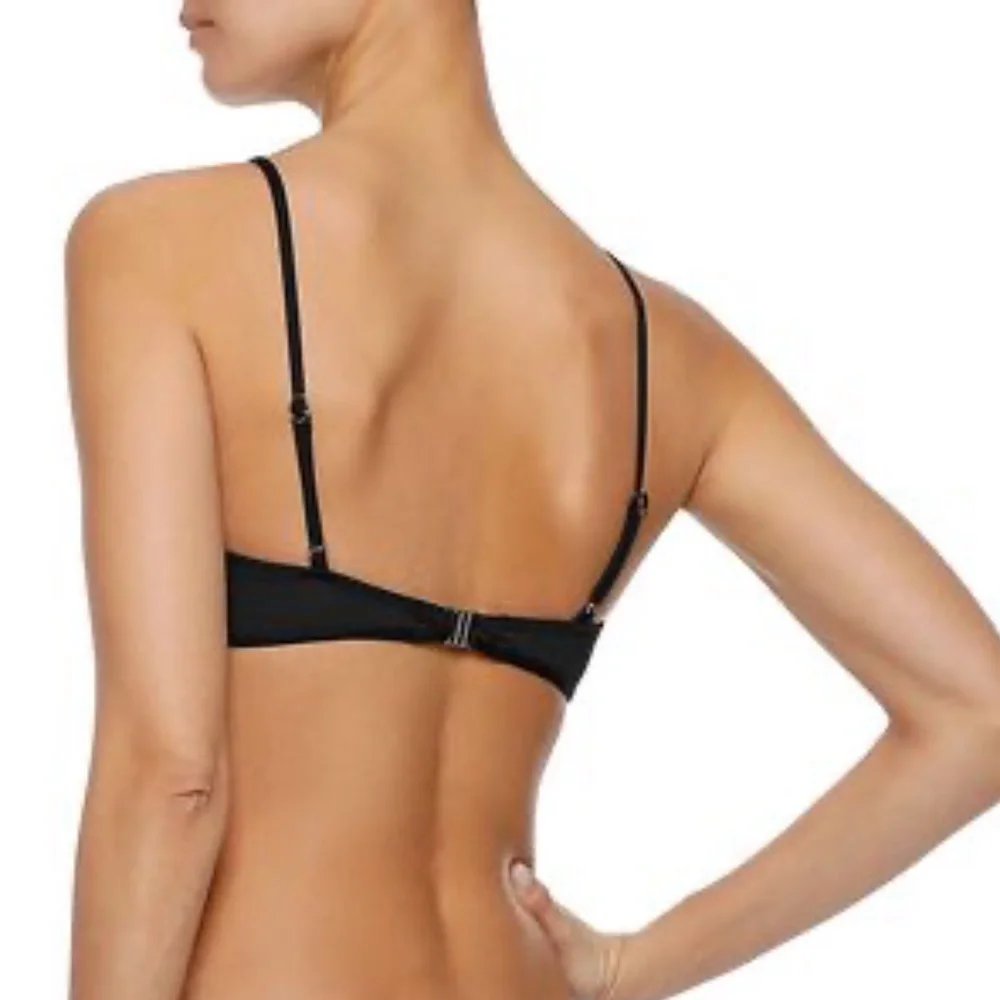 Melissa Odabash NWT black bikini Top 10 bottom 8